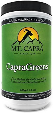 Mt. Capra Clean Whey Protein Unsweetened And Capragreens